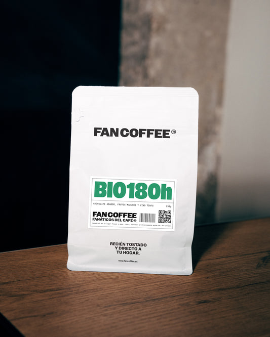Café de especialidad BIO180H tostado artesanalmente por FANCOFFEE