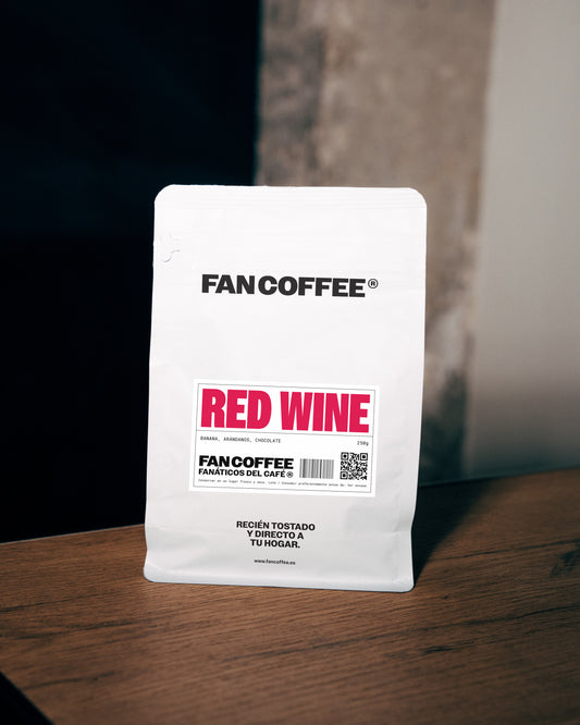 Café de especialidad Redwine tostado artesanalmente por FANCOFFEE