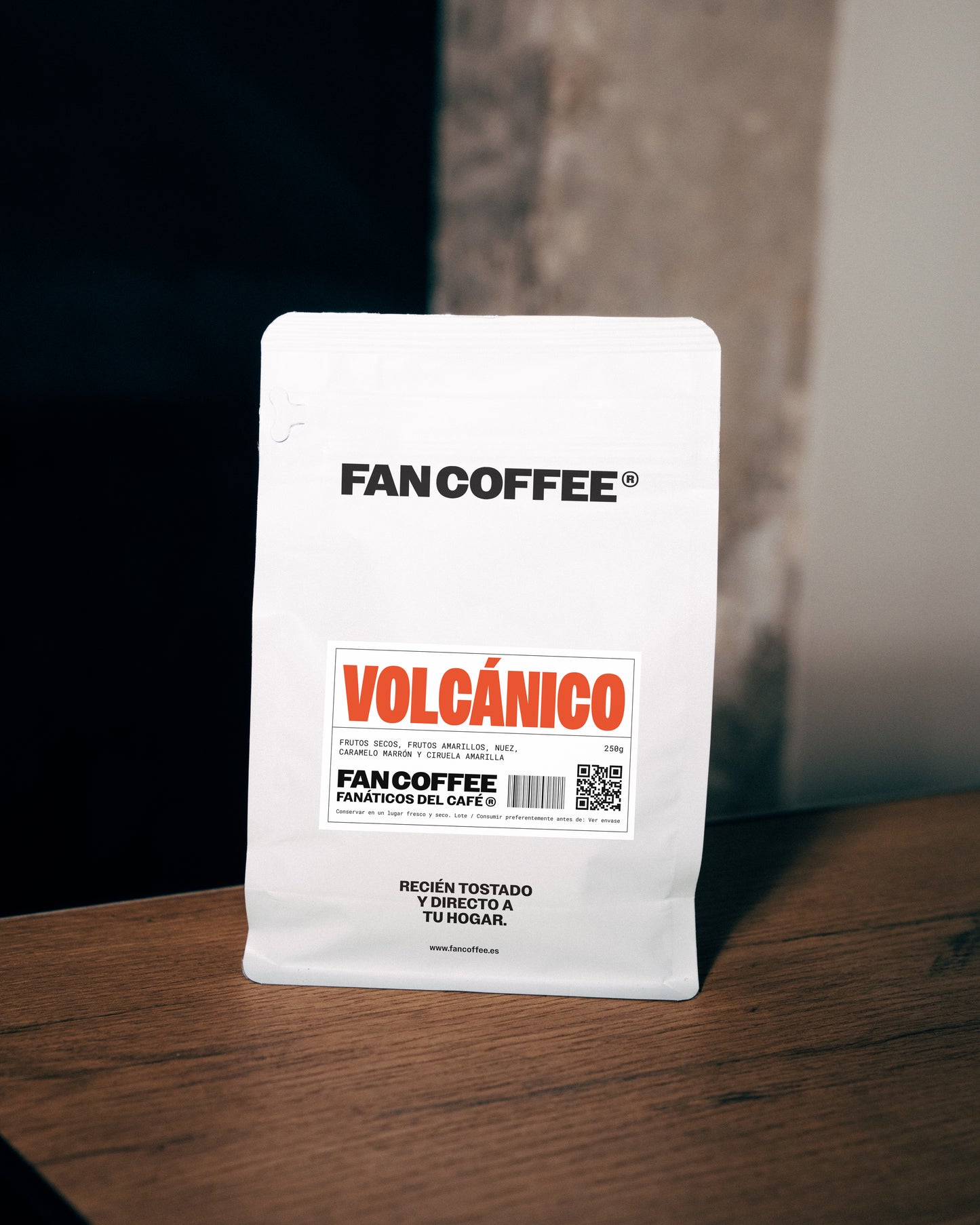 Café de especialidad Volcanico tostado artesanalmente por FANCOFFEE