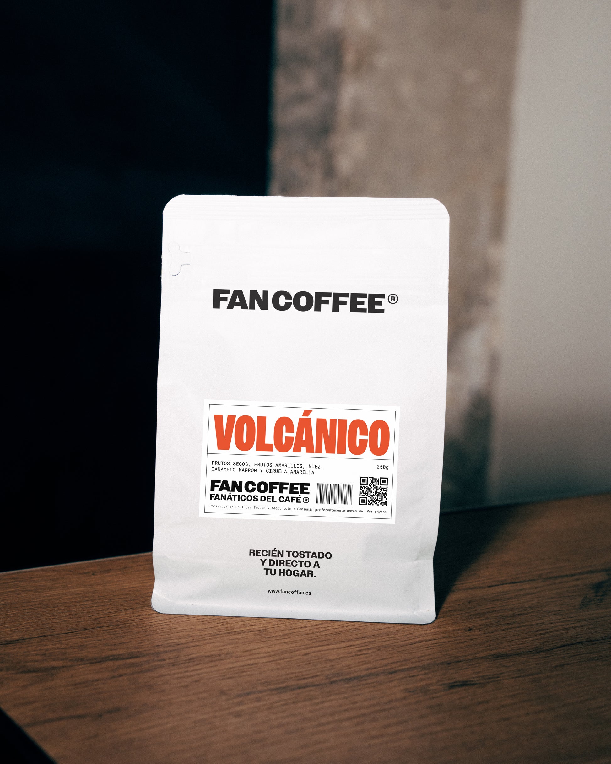Café de especialidad Volcanico tostado artesanalmente por FANCOFFEE