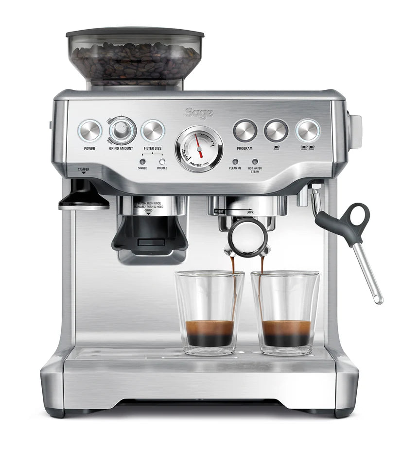 Cafetera espresso Sage Barista Express con molinillo integrado